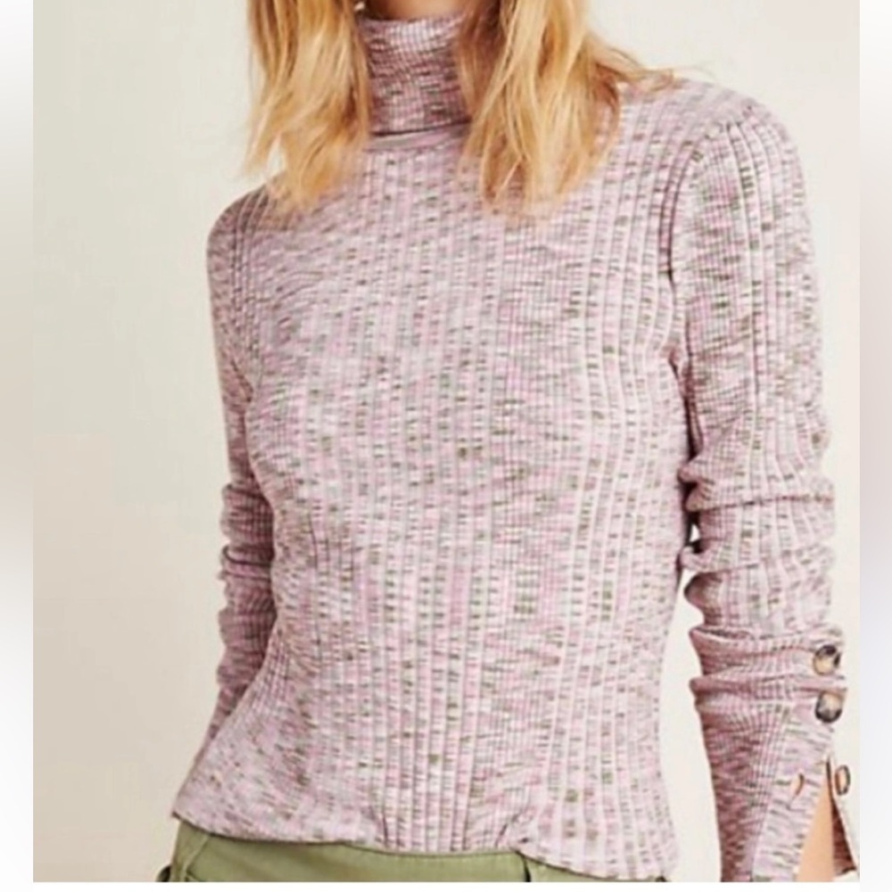 Anthropologie | Ribbed Turtleneck Sweater. Winter essential. Cozy Layers Cottage - Picture 6 of 6